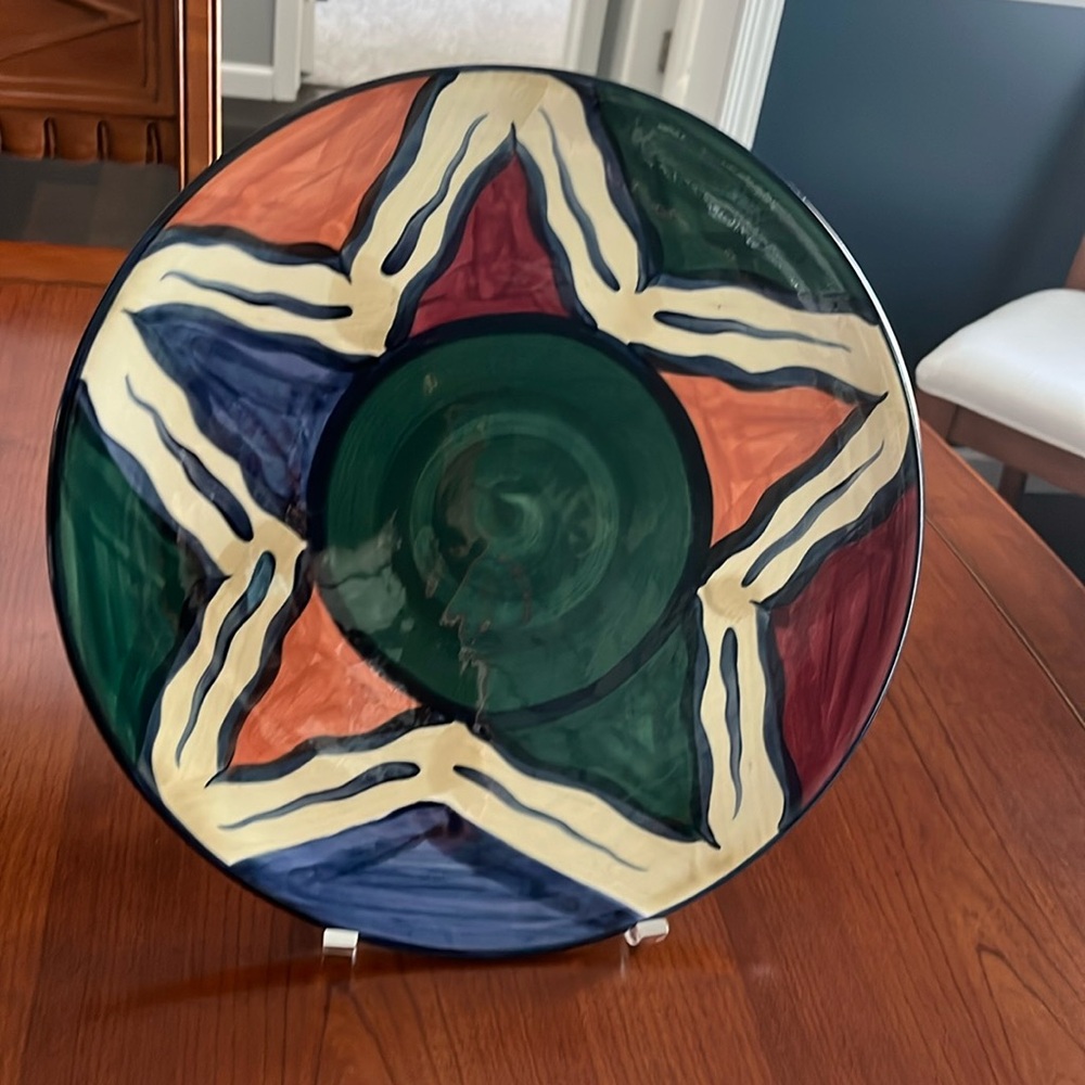 Gail Pittman Round Serving Platter